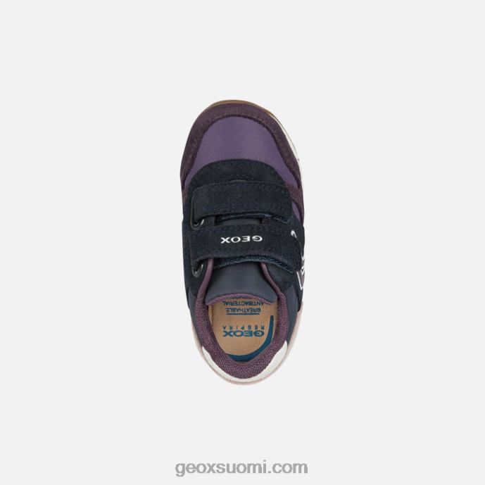 tumma violetti/laivasto 42HD21541 Geox alben taapero