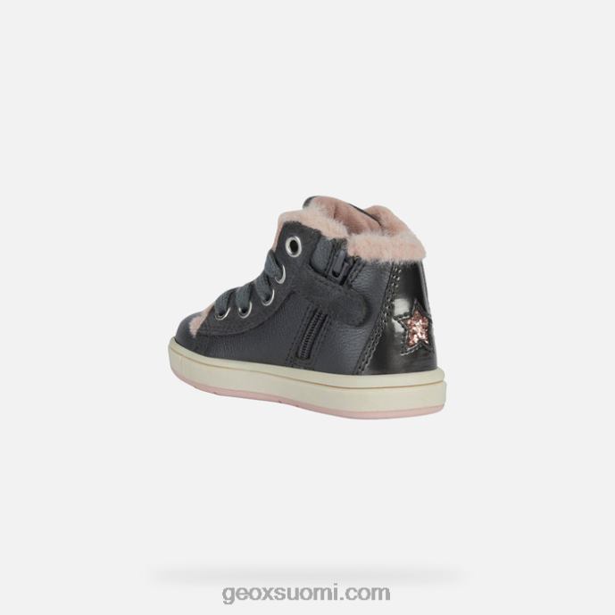 tummanharmaa/tumman pinkki 42HD22029 Geox trottola taapero