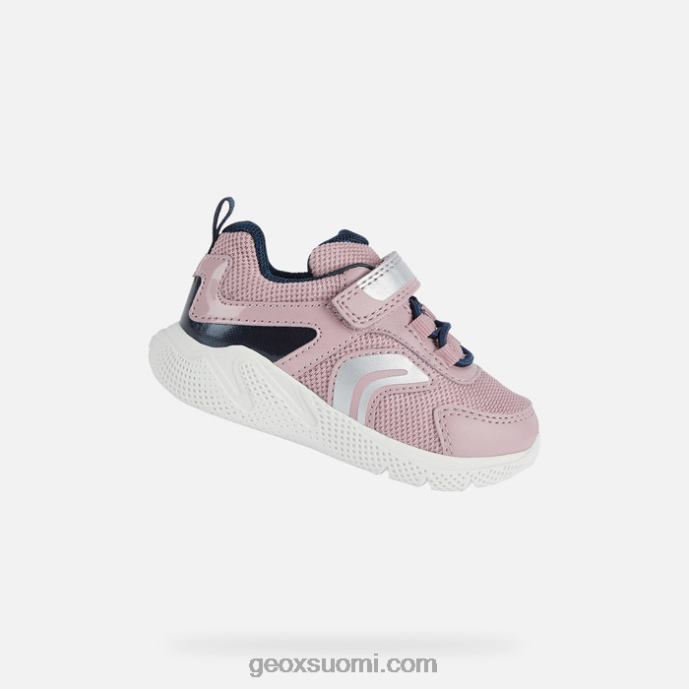 vaalea ruusu/laivasto 42HD21489 Geox sprintye taapero