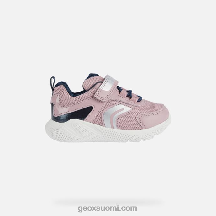 vaalea ruusu/laivasto 42HD21489 Geox sprintye taapero