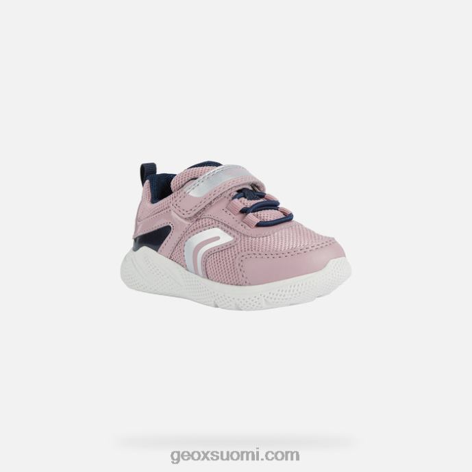 vaalea ruusu/laivasto 42HD21489 Geox sprintye taapero