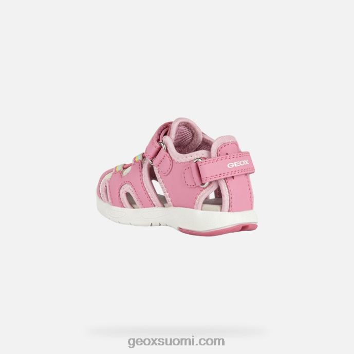 fuksia/moniväri 42HD21470 Geox sandaali multy taapero