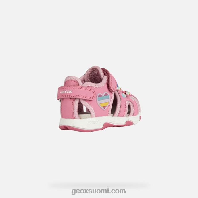 fuksia/moniväri 42HD21470 Geox sandaali multy taapero