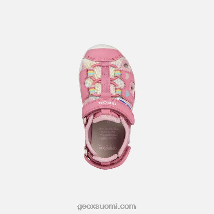 fuksia/moniväri 42HD21470 Geox sandaali multy taapero