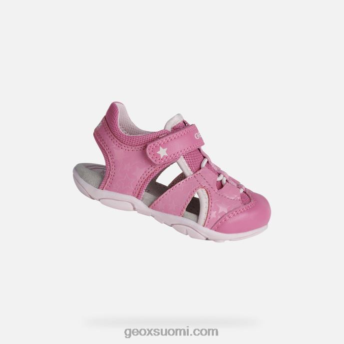 fuksia/vaaleanpunainen 42HD21513 Geox sandaali agasim taapero