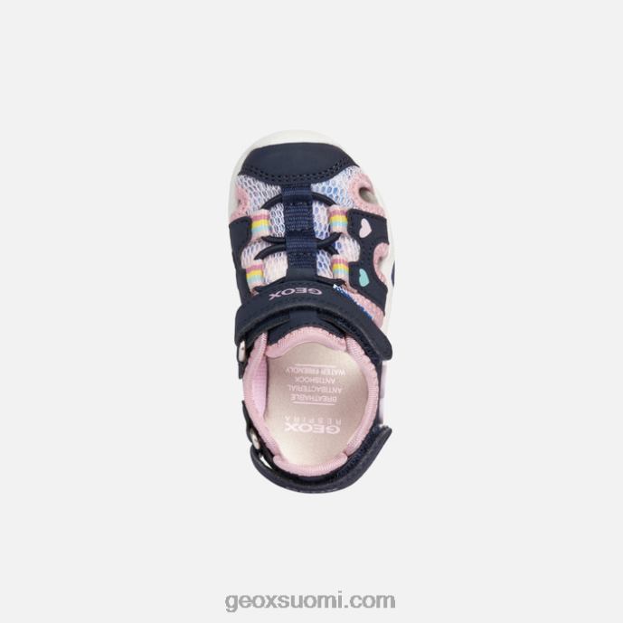 laivasto/monivärinen 42HD21468 Geox sandaali multy taapero