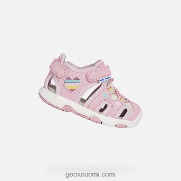 pinkki/monivärinen 42HD21469 Geox sandaali multy taapero