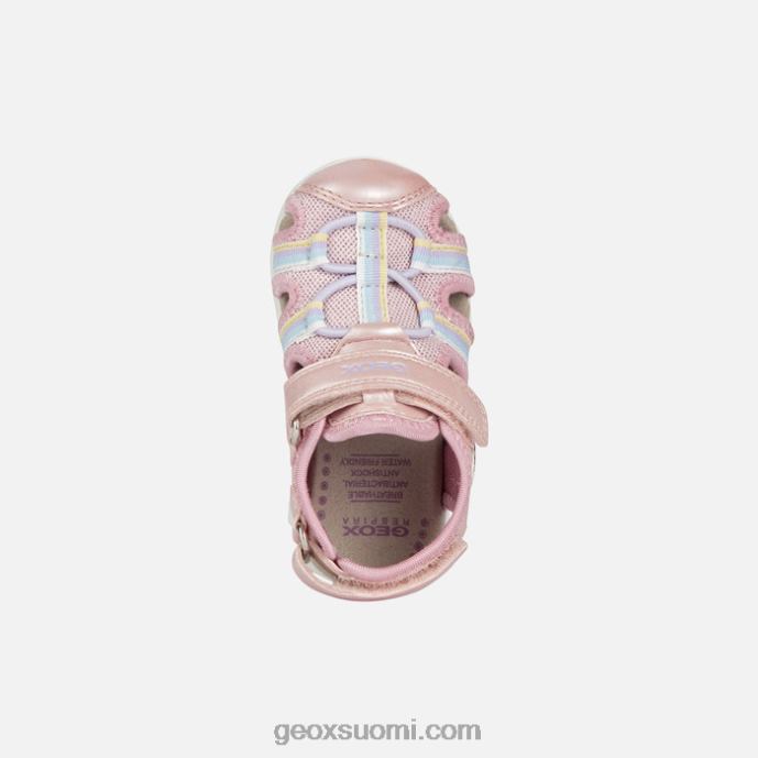 vaalea pinkki 42HD21441 Geox sandaaliflaffee taapero