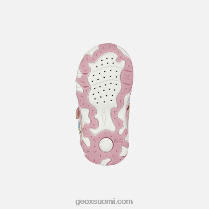 vaalea pinkki 42HD21441 Geox sandaaliflaffee taapero