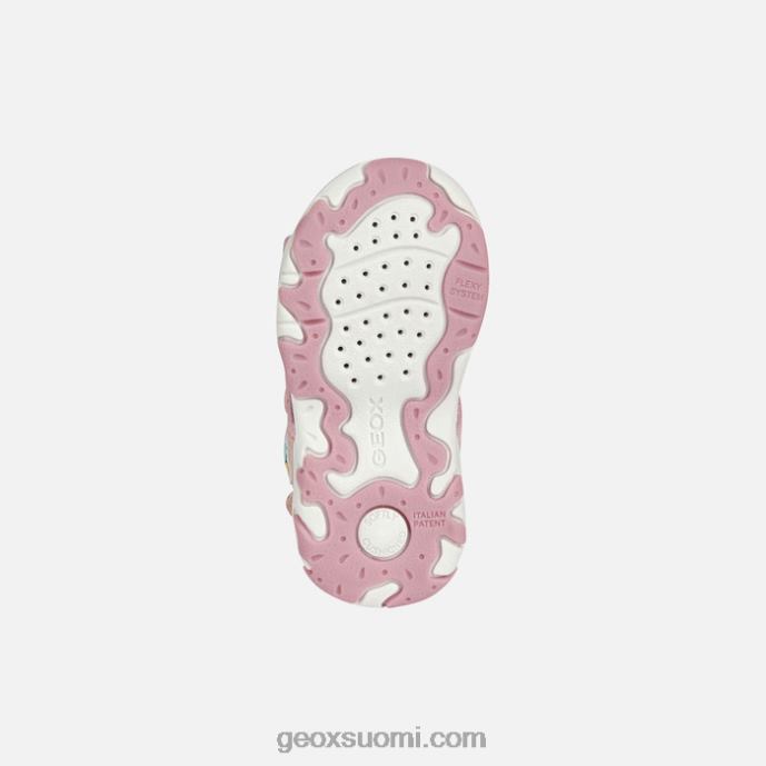 vaalea pinkki 42HD21565 Geox sandaaliflaffee taapero