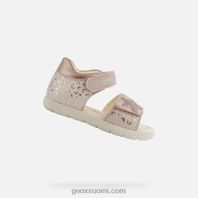 vaalea ruusu 42HD21600 Geox sandaali alul taapero