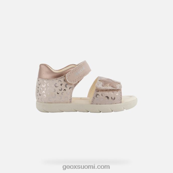 vaalea ruusu 42HD21600 Geox sandaali alul taapero