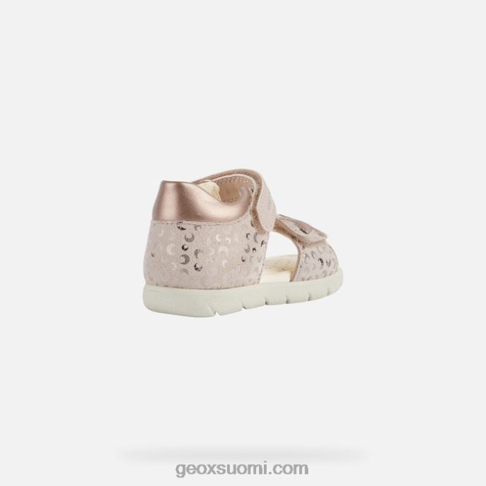 vaalea ruusu 42HD21600 Geox sandaali alul taapero